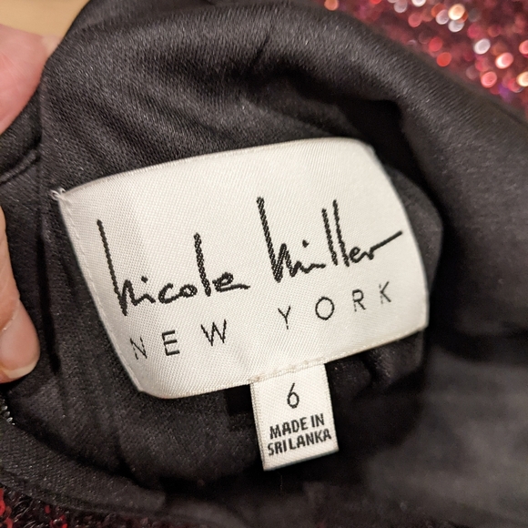 Nicole Miller sequin formal dress - Picture 9 of 10